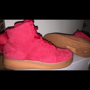 Womens Nike Air Force 1 Hi Suede Shoes